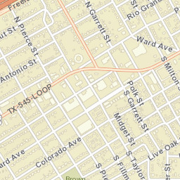 2-98 South Lincoln Street, San Angelo, TX Street Map