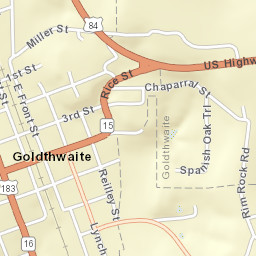 1004 Fisher St, Goldthwaite, TX 76844 Street Map