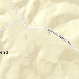 Barlow Bend Alabama Street Map