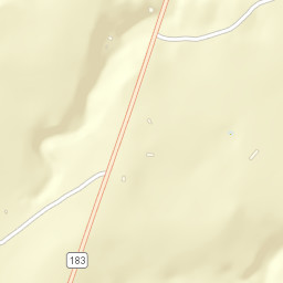 Farm to Market 183, Evant, TX 76525 Street Map