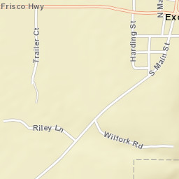 Excel Alabama Street Map