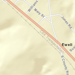 Ewell Alabama Street Map