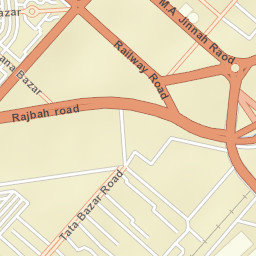 Faisalabad Street Map