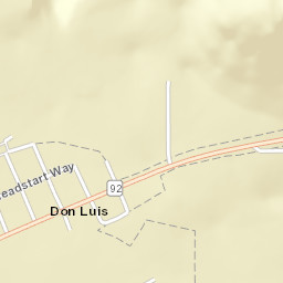 Don Luis Arizona Street Map