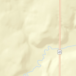 Farm to Market 45, Richland Springs, TX Street Map