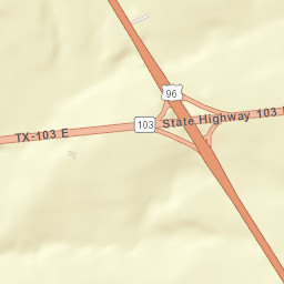 Texas 103, San Augustine, TX 75972, USA Street Map