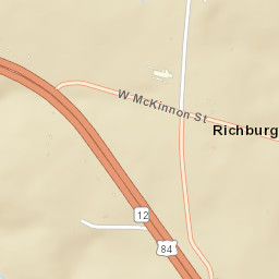 Richburg Alabama Street Map