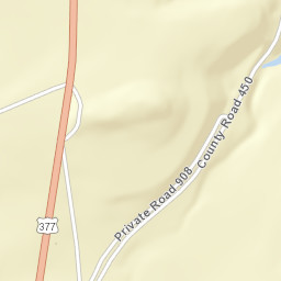 U.S. 377, Rochelle, TX 76872, USA Street Map