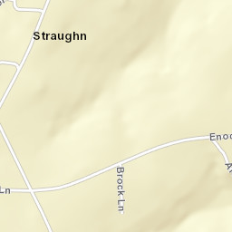 Straughn Alabama Street Map