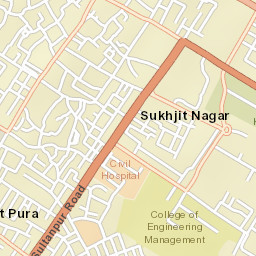 Kapurthala Street Map