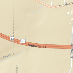 704 South John Street, New Brockton, AL Street Map