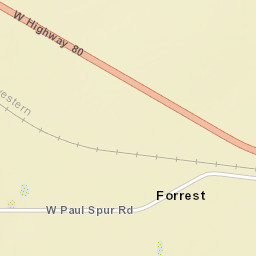 Forrest Arizona Street Map