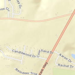 Country Club Meadows Alabama Street Map