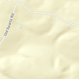 Old Sparta Alabama Street Map