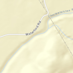 Waterford Alabama Street Map