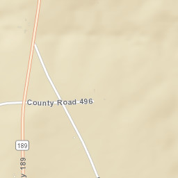Basin Alabama Street Map