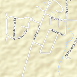 Southgate Alabama Street Map