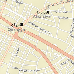 Qurayyat Street Map