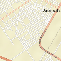 Jaranwala Street Map