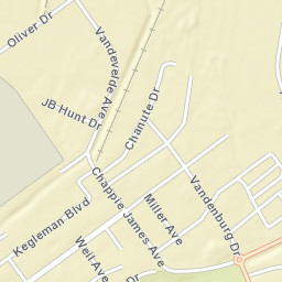 7000-7198 England Drive, Alexandria, LA Street Map