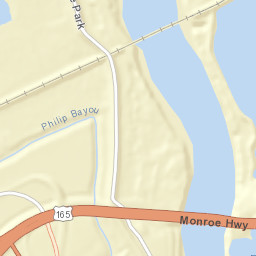 U.S. 165 Alexandria LA 71301 America Street Map