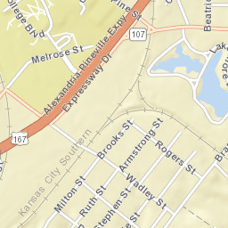 Rogers Street, Pineville, LA 71360, USA Street Map