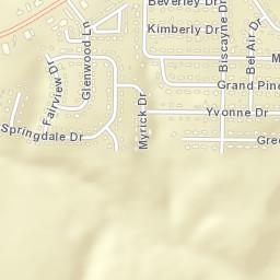 Chateau Court Alabama Street Map