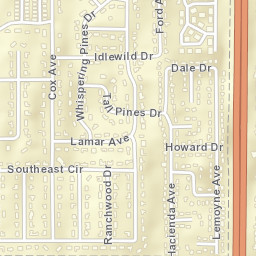200 Foxgate Ave Hattiesburg MS Street Map