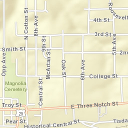 105 Crescent Street Andalusia AL 36420 Street Map