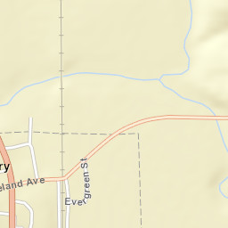Castleberry Alabama Street Map