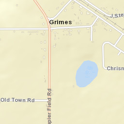 Grimes Alabama Street Map