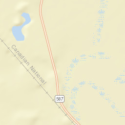 954-1012 MS-587 Foxworth MS Street Map