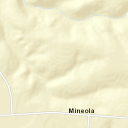 Mineola Alabama Street Map