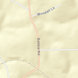 Babbie Alabama Street Map