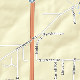 I-55 Summit MS 39666 America Street Map