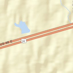 2714-2744 Hwy 98 E Columbia MS Street Map
