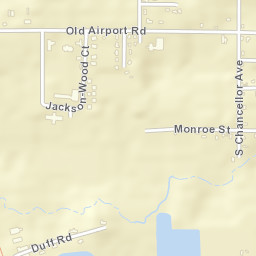 126-158 Old Airport Rd Hattiesburg Street Map