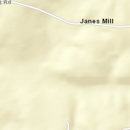 Janes Mill Alabama Street Map