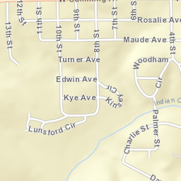 Lunsford Circle, Opp, AL 36467, USA Street Map