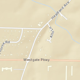 Oakland Estates Alabama Street Map