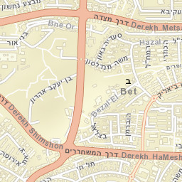 Beersheba Street Map