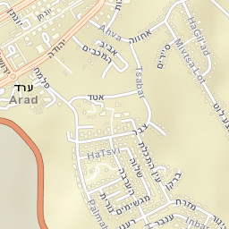 Arad Street Map