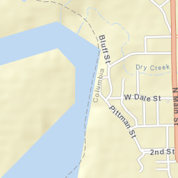 1001-1099 Main St Columbia MS Street Map