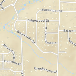 Rock Creek Park Alabama Street Map