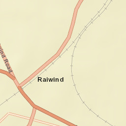 Raiwind Street Map