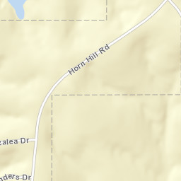 Horn Hill Alabama Street Map