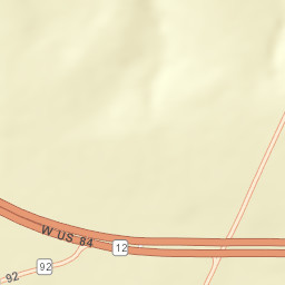 Backems Crossroads Alabama Street Map