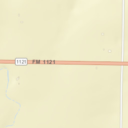 Farm to Market 1121, Brady, TX 76825, USA Street Map