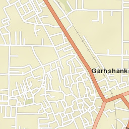 Garhshankar Street Map