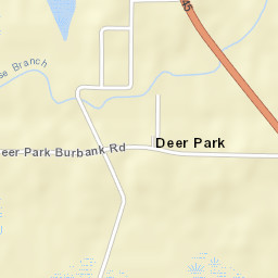 Deer Park Alabama Street Map
